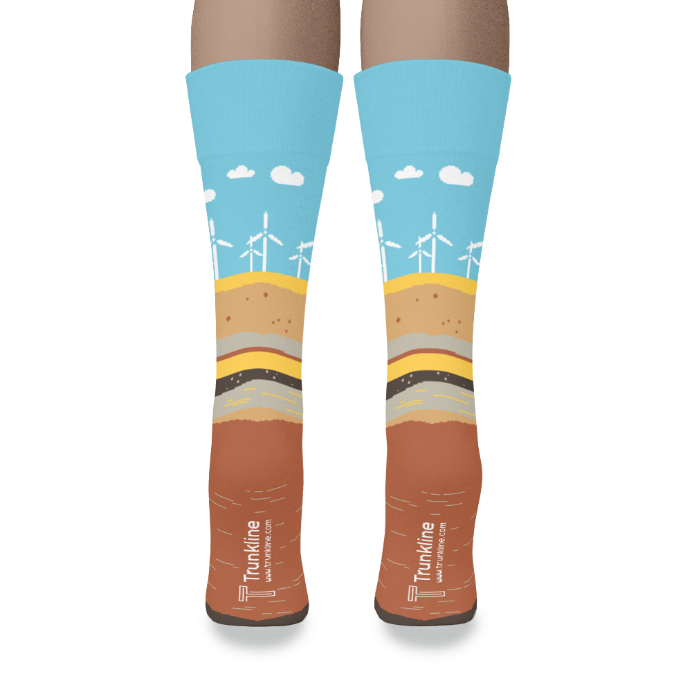 "Gust Buster" Wind Turbine Generator Socks by Trunkline
