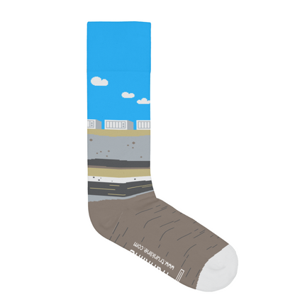 "Peak Load" Battery Energy Storage System Socks by Trunkline