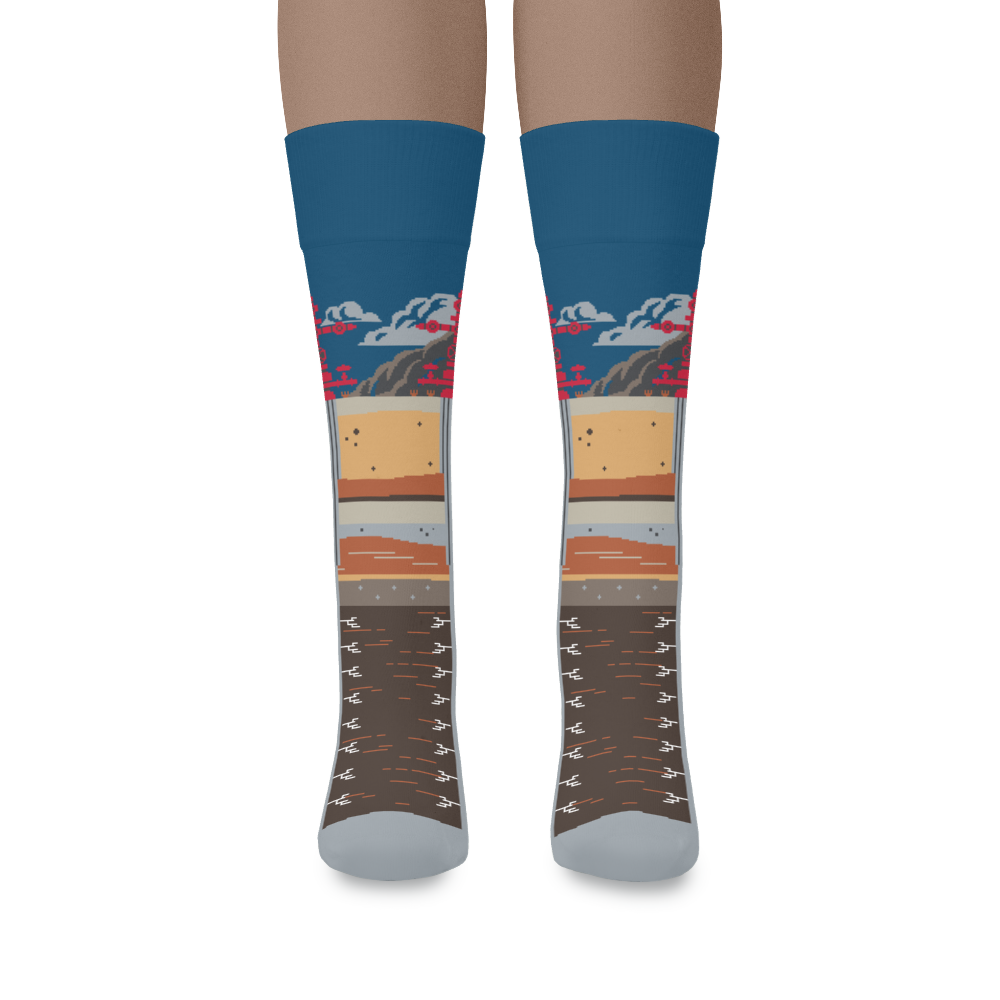 "Permian Fury" Oilfield Socks by Trunkline