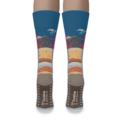 "Permian Fury" Oilfield Socks by Trunkline