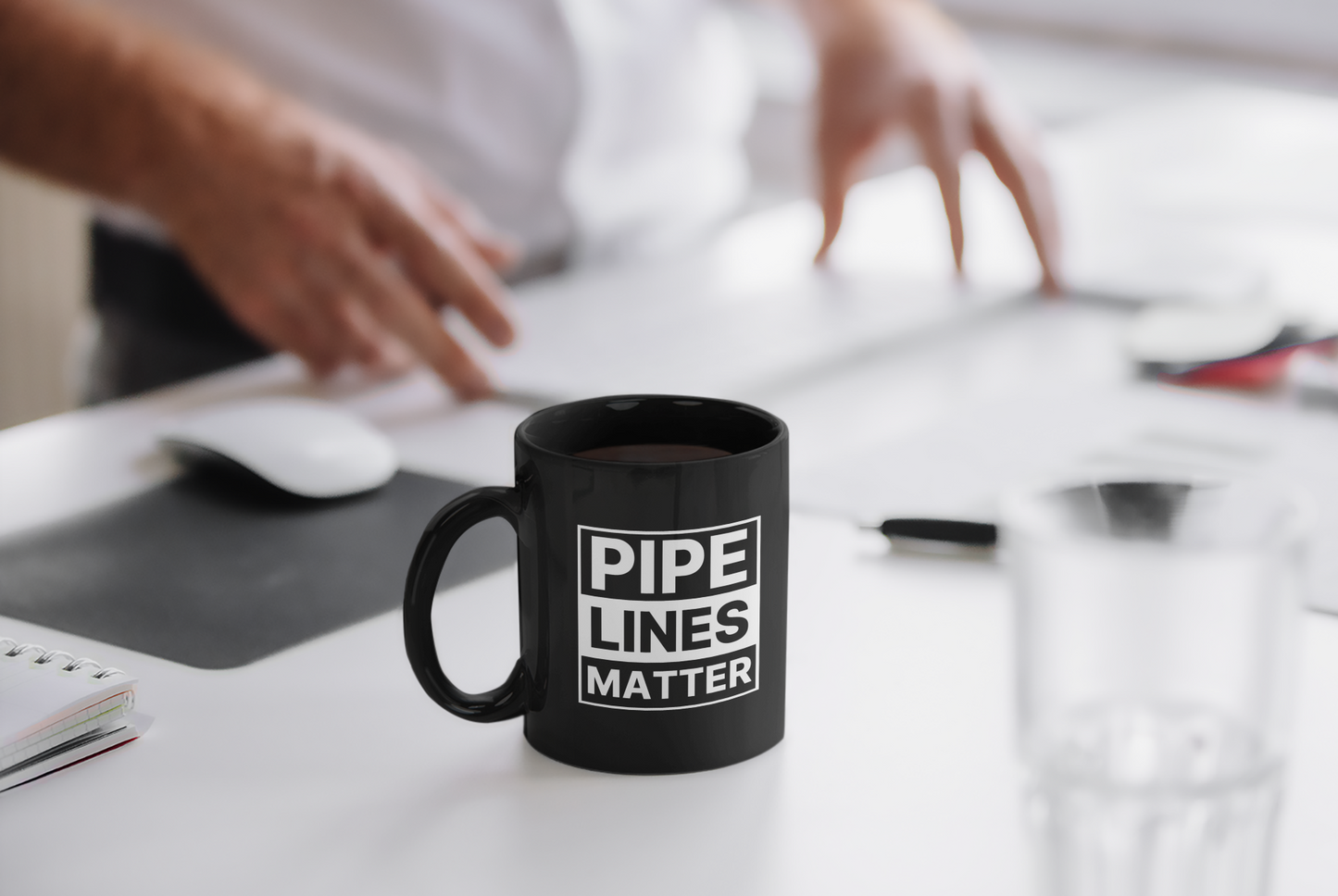 "Pipelines Matter" Coffee Mug by Trunkline
