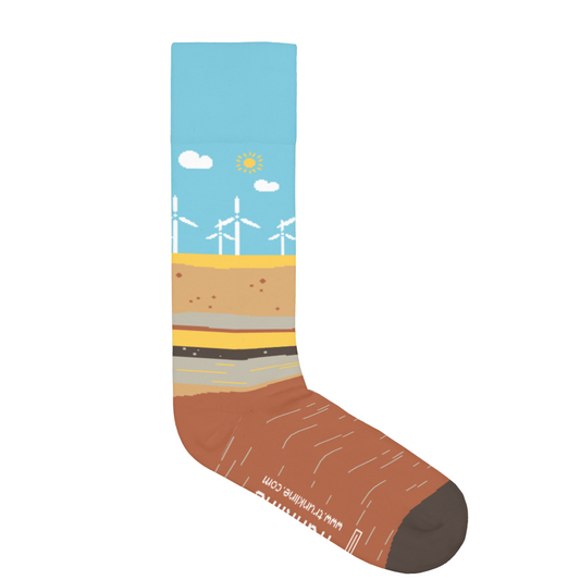 "Gust Buster" Wind Turbine Generator Socks by Trunkline