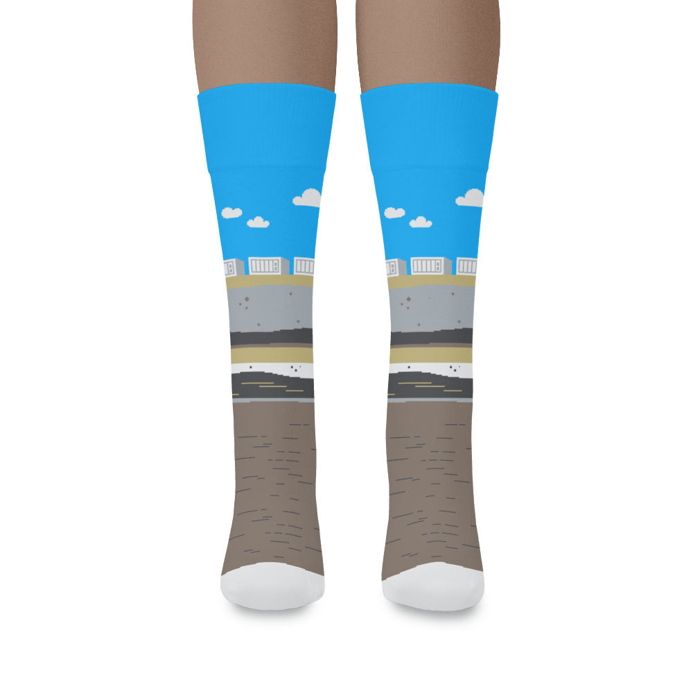 "Peak Load" Battery Energy Storage System Socks by Trunkline
